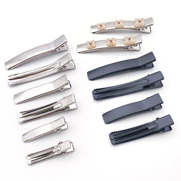Iron Metallic Hair Clip Metal Charms with 9 Listed Options