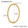 Crystal Geometric Bangle Collection in Gold and Silver Tone view 11