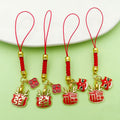 Message Tag Charm Keychains in 2 Pictured Variations for Bags and Keys view 1