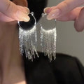 Assorted Metal Fringe And Tassel Earrings For Women view 7