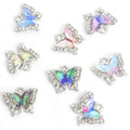 Polished Gold Silver Butterfly Alloy Beads in 16 Styles view 3