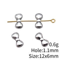 Bow Spacer Bead in 1 Finish for Jewelry and Craft Making view 4