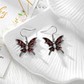 Gothic Bat, Butterfly, Cross and Candelabra Drop Earrings in Eight Designs view 7