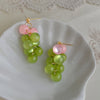 Green Pink Grapes