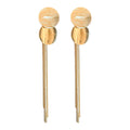 Disc And Bar Tassel Stud Earrings For Women Jewelry view 5