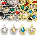 Crystal Teardrop Wing Charm Collection for Jewelry Making view 4