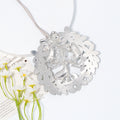 Rhinestone Reindeer Wreath Christmas Ornament Three Colors view 4