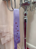 Pink and Purple Heart Detail Neck Tie Accessories Fashion Accessory view 6