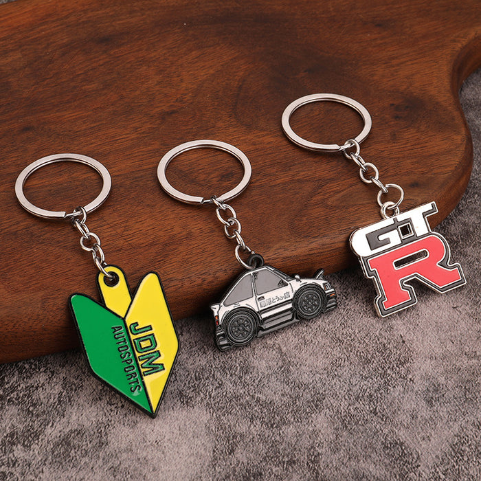 AE86 Initial D Zinc Alloy Car Keychain Pendant