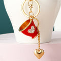 Heart Cup Keychains in Red Blue Pink and Assorted Color Options view 6