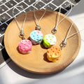 Resin Cheese Phone Strap Charms Gradient Colors 5 Styles view 1