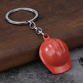 Mini Construction Hard Hat Keychain in Six Color Styles view 9