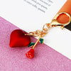 Lobster-Clasp Rose-Heart