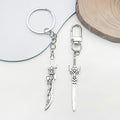 Gun Metallic Sword Metal Charms for Jewelry and Craft Projects view 2