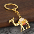 Metal/Alloy Camel Keychain With Colorful Saddle, 10 Styles view 12