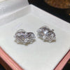 Silver Oval Cluster