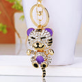 Jeweled Tiger and Auspicious Charm Keychains in Thirty-Nine Designs view 8