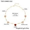 Mixed-Red Gold Necklace
