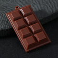 Faux Chocolate Bar Charm Pendant Four Colors Optional Lobster Clasp view 8