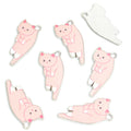 Printed Silver Gold Cat Alloy Charms in 14 Styles for Jewelry Crafts view 7