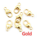 Heart Swivel Lobster Clasps Jewelry Making Components view 2