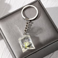 Transparent Water Bag Fish Split Ring Keychains in Eleven Designs view 9
