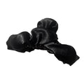 Satin Flower Hair Claw In Black Or Brown With Extra Gallery Colors view 5