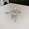 Silver Double Flowers