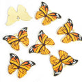Printed Butterfly Charms in Ten Wing Patterns and Two Tones view 8