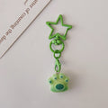 Flocked Cat Paw Star-Clasp Charms in Five Pastel Colors view 9