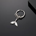 Silver Hoop Charm Earrings Multi Ring Drops 12 Styles view 8