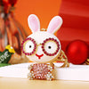 Pink Eyeglass-Rabbit