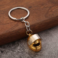 Mini Motorcycle Helmet Keychain, Five Color Options view 8