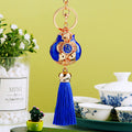 Double Fish Fortune Bag Tassel Keychains in Four Colors plus Assorted Option view 7