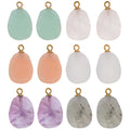 Metallic Crystal Stone Metal Charms with 6 Listed Options view 5