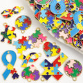 Enamel-Look Silver Gold Decorative Alloy Charms in 22 Styles view 1