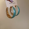 Green Wide Hoop