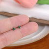 Green 2mm Studs