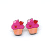 Magenta Heart Cake