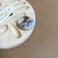Chunky Resin Dome Cocktail Rings Marbled 6 Colors Mix view 10