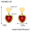 Red Gold Hearts