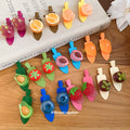 Fruit Duckbill Hair Clips Nine Styles Peach Strawberry Avocado view 2