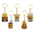 Halloween Capybara Wood Plaque Keychain Five Styles view 5