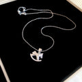 Rocking Horse Pearl Stud Earring Necklace Set 9 Styles view 9