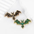 Bat Crystal Two Designs Metal Brooch Pin for Jackets and Lapels view 5