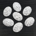 Oval Druzy Style Resin Cabochons in Fifteen Color Options view 8
