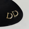Gold D Hoop