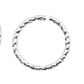 Textured Metal Open Jump Rings in Six Sizes and Three Finishes view 5