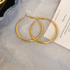 Large Gold Hoops