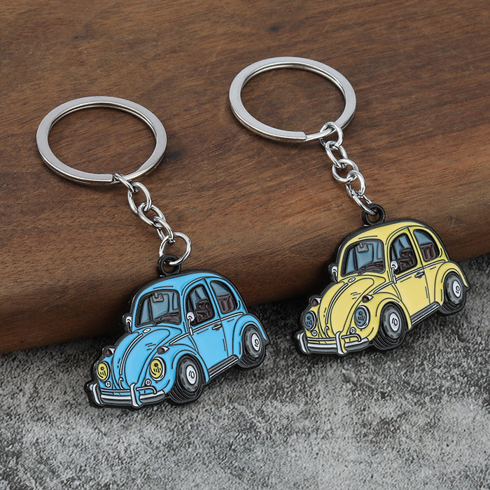 Metal Car Model Keychain Pendant for Porsche 911 or VW T1